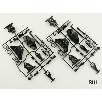 TAMIYA TT-02 B Parts (suspention arms) - 51528