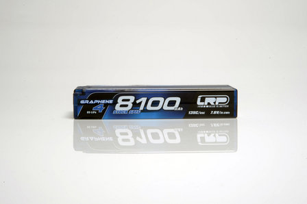 LRP HV Stock Spec GRAPHENE-4 8100mAh Hardcase Akku - 7.6V LiPo - 135C/65C  - 431280