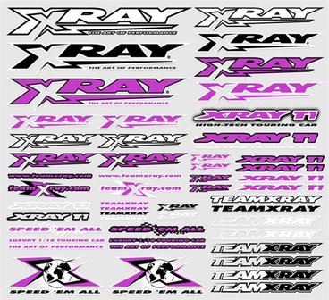 Xray Sticker For Body Purple, X397313