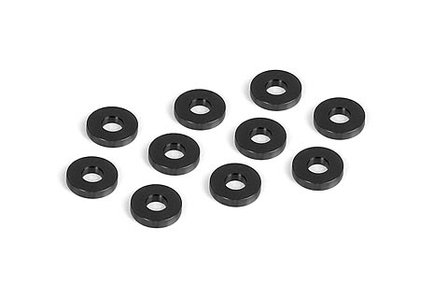 Alu Shim For Lower Susp. Holder 3X7.5X1.5 - Black (10), X303134-K