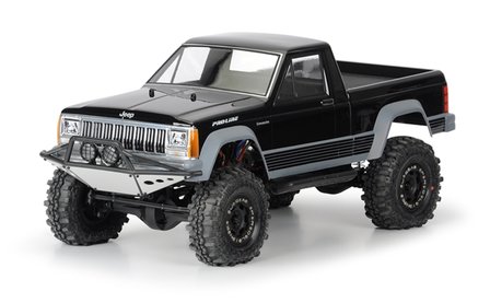 Jeep Comanche Full Bed Clear Body 12.3&quot; Crawlers