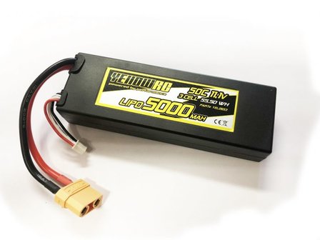 YellowRC Lipo 5000mah 11,1v 3s 50c Hardcase Xt90 Plug - 2653XT