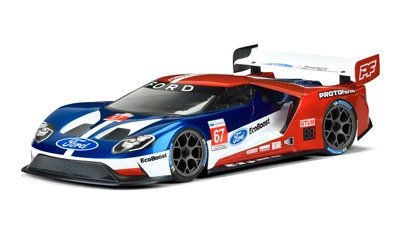 Ford GT Light Weight Clear Body for 190mm