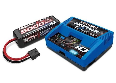 Traxxas 4S set (1X 2889X 14.8V LiPo &amp; 1X2971G ID charger