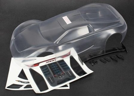 Traxxas Body, Xo-1 (clear, Requires Painting)/ Wing/ Wing Uprights (, Trx6411 - 6411