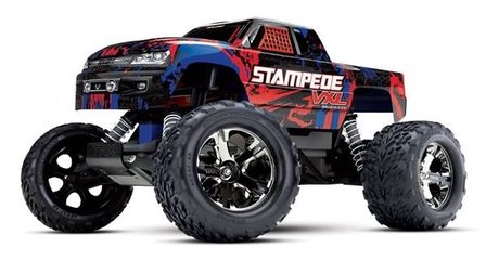 Traxxas Stampede Vxl Tqi Tsm (no Battery/charger), Red, Trx36076-4r - 36076-4R