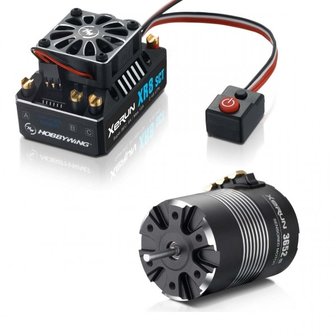 Hobbywing Combo XR8 SCT 3652SD D5.0 E, 6100kv, HW38020422