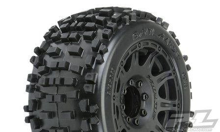 Proline Badlands 3.8&quot; Mtd Raid 8x32 Wheels 17mm Mt F/r - 1178-10