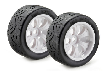 Wheel Set LP Truggy &quot;Street&quot; white 1:8 (2)