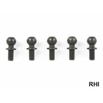 TAMIYA-53968 5x5mm Steel Hex Head Ball Conector (5)