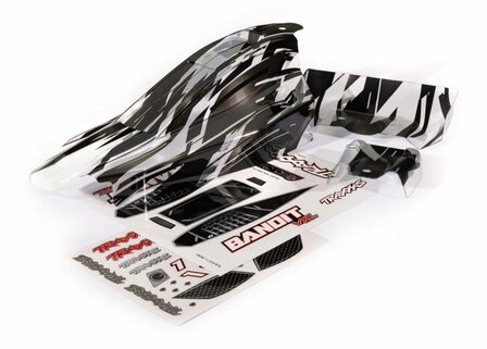 Traxxas Body, Bandit Vxl, Prographix (graphics Are Printed, Requires Paint &amp; Final Color Application)/ Decal Sheet - 2436L