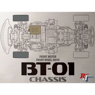 Toyota Supra (JZA80) BT-01 Chassis met certificaat