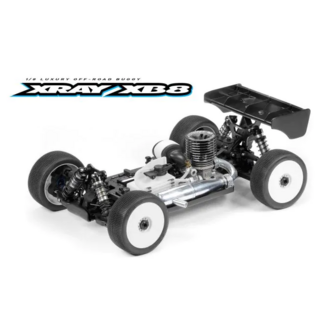 XRAY XB8&#039;24 - 1/8 LUXURY NITRO OFF-ROAD CAR + FX K303 COMBO