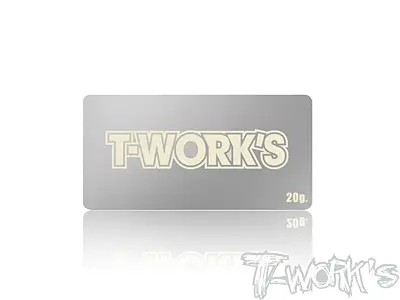 T-Work&#039;s Short Battery Weight 20g (43x92mm)