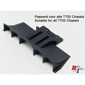 Diffusor passend voor Tamiya TT-02