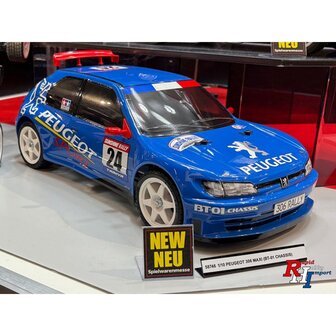 TAMIYA 58746 1/10 R/C Peugeot 306 Maxi (BT-01) met certificaat