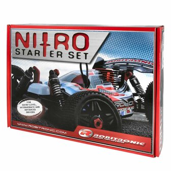 Nitro Starterkit (Glow Starter 200mAh, Brandstoffles, Gereedschap)