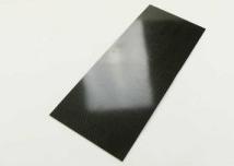 Carbon Fibre plaat 500 x 150 x 1mm