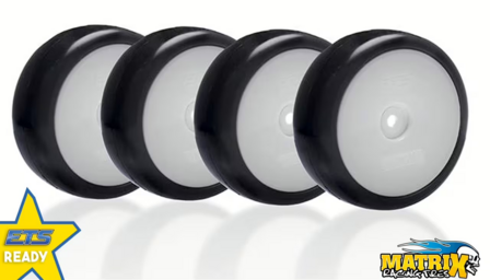Matrix 1:10 EP Z36 Rubber Tire Preglued Asphalt (4) ETS Stock