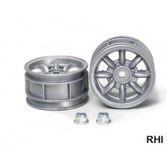 TAMIYA M-Chassis Wheel-Set Mini Cooper grey (2)