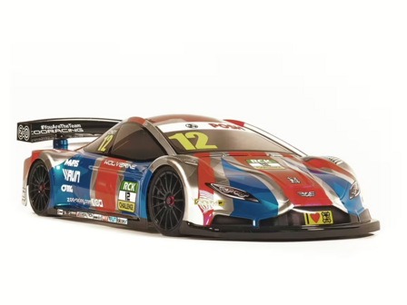ZooRacing Wolverine MAX Touring Car Body - 0.4mm AIRLITE
