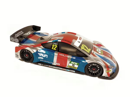 ZooRacing Wolverine MAX Touring Car Body - 0.4mm AIRLITE