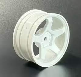 Ride 1:10 M-Chassis 60 Size 5-Spoke Wheel - White (2)