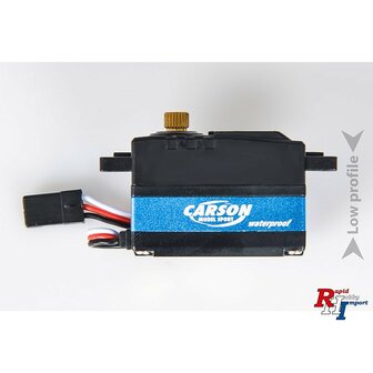 Servo CS-6 - 6kg/Low-Prof./WP/MG/JR CARSON