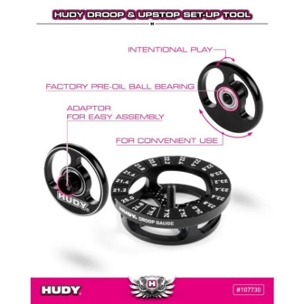 Hudy Droop &amp; Upstop Set-up Tool - 107730