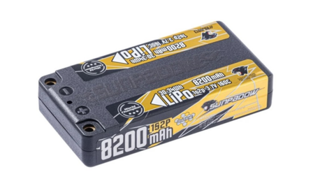 Sunpadow High end ULCG shorty Lipo 8200mAh-3.7V- 160C Graphene