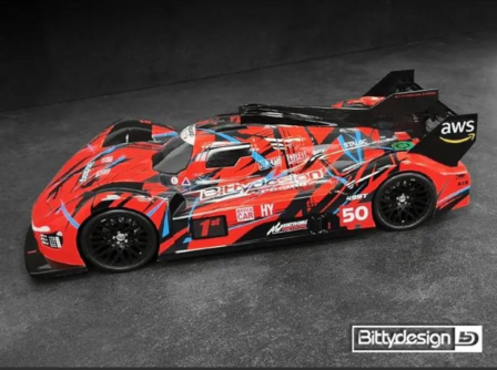 Bittydesign 499T 1/10 LMH body 1:10  190mm (Tamiya TT-02)