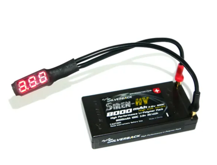 MR33 LiPo Voltage Checker (4/5mm Plug)