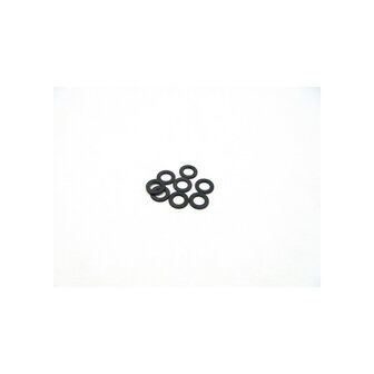 Hiro Seiko 3mm Alloy Spacer Set (0.75mm) [Black]