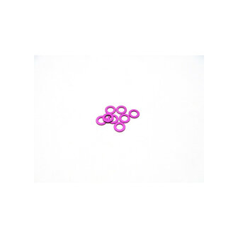 Hiro Seiko 3mm Alloy Spacer Set (0.75mm) [Purple]