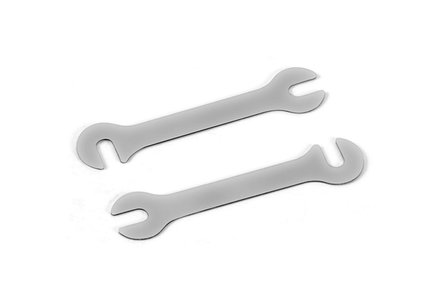 XRAY STEEL SHIM 0.2MM - SILVER (2) - 372292