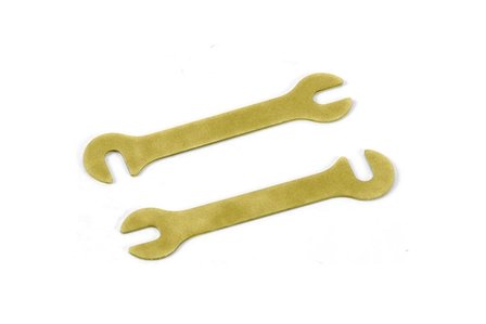 XRAY STEEL SHIM 0.6MM - GOLD (2) - 372294