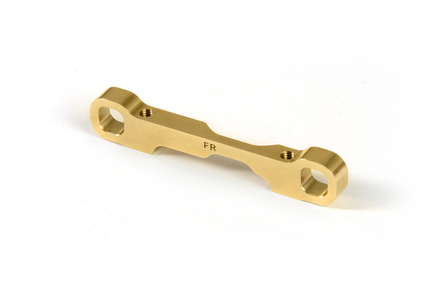 XRAY BRASS FRONT LOWER 1-PIECE SUSPENSION HOLDER - REAR - FR - 302721