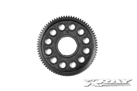 XRAY COMPOSITE SPUR GEAR - 76T / 64P - 375876