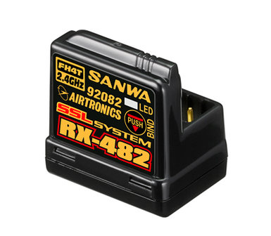 SANWA RX-482 Telemetry/SSL Receiver - 107A41257A