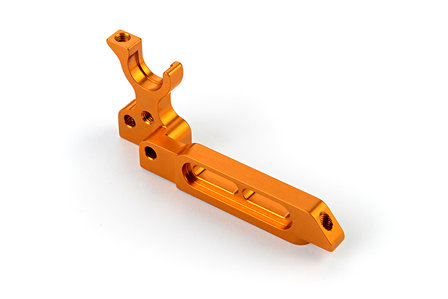 XRAY T4&#039;19 ALU MOTOR MOUNT - ORANGE - 303006-O