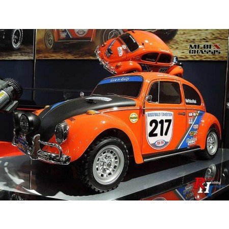 TAMIYA 1/10 RC Volkwagen Beetler Rally 4WD MF-01X - 58650