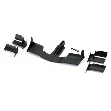 PROTOform V2 F1 Front Wing (Black) for 1:10 Formula 1 - 1729-03