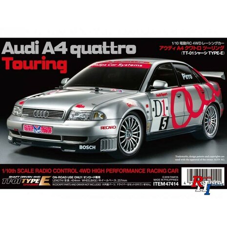 TAMIYA Audi A4 Touring TT01E 47414(PRE-ORDER)