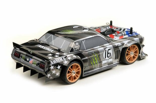  1:16 EP BL Touring Car "FUN MAKER" stars'n grey RTR absima