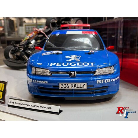 TAMIYA 58746 1/10 R/C Peugeot 306 Maxi (BT-01) met certificaat