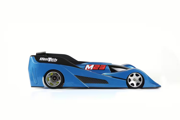 Mon-Tech M23 Pan Car Body Shell (clear) 235mm