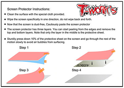 T-Work's Sanwa MT-5/MT-44 Screen Protector