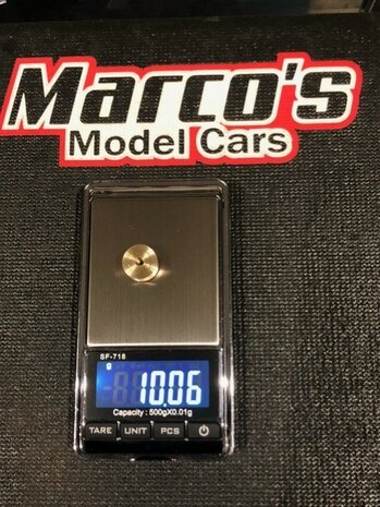 CHASSIS GEWICHTEN MESSING 2X5G 2X10G