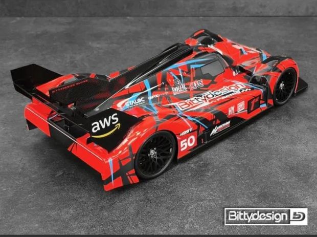 Bittydesign 499T 1/10 LMH body 1:10  190mm (Tamiya TT-02)