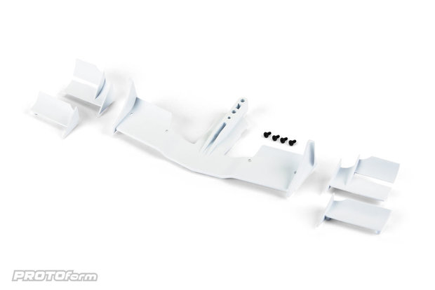 PROTOform V2 F1 Front Wing (White) for 1:10 Formula 1 - 1729-04